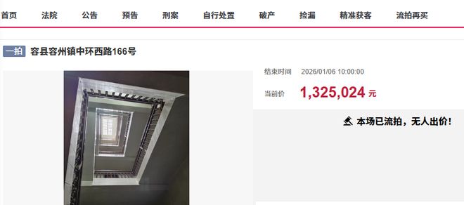 玉林容县一栋装修豪华的私人自建房拍卖136万就成交(图2)